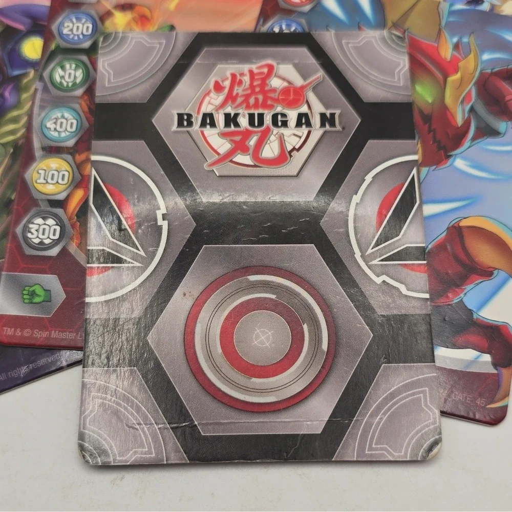 Spin Master Bakugan GeoForge 13 English Gate Cards: Jettra Ghost Beast+more